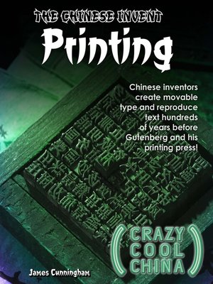 cover image of The Chinese Invent Printing